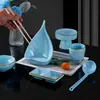 Louça de Mesa Imitação Porcelana Melamina Tigela Pequena para Sopa Restaurante Privado Tigela de Arroz Comercial Tigela Pequena para Banquete Prato para Molho Copo de Água Anti-Queda