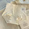 Calça Boxer Feminina de Algodão Puro 10A Cintura Alta, Renda Exquisita e Controle Leve da Barriga, Sem Costura