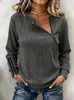 Sudadera con capucha de punto holgado, top de manga larga acanalado de cuello redondo con cremallera, diseño de puño con cremallera, transfronterizo europeo y americano