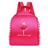 Bolsa de Danza para Niños Mochila de Hombro para Danza Mochila Escolar de Ballet Latino Bordada Impresa para Niñas Mochila para Niños que Reduce la Carga