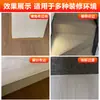 Tira de borde decorativa de aleación de aluminio con veta de madera para acabado de esquinas, tira decorativa para marco de puerta de sala de estar y alféizar de ventana, ángulo recto en L