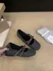 Zapatos estilo Mary Jane de tweed con plataforma interior, con lazo y forro de felpa para abrigar, nuevo modelo 2025