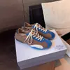 Zapatos de Entrenamiento Alemanes Genuinos de Cuero en Stock para Mujer, Novedad Primavera 2026, Zapatos Deportivos Casuales Versátiles Retro con Aumento Oculto de Altura, Estilo A-Gan