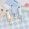 Cortauñas con Colgante de Gatito de Dibujos Animados Color Macarrón Cortauñas Antisalpicaduras Portátil Herramienta de Manicura