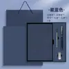 Caderno a5 impressão personalizada logo capa empresarial páginas internas capa de couro feito sob medida caderno para reuniões de trabalho atacado