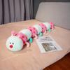 Creativa caricatura oruga grande muñeca almohada calmante para dormir niña durmiendo almohada larga cojín suave venta al por mayor