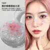 Accesorios de chapa para la cara maquillaje de ojos para novias maquillaje de escenario infantil parche decorativo facial de mariposa de perla y diamante brillante para conciertos