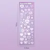 Pegatina de Tarjeta Goo Pegatina Láser Coreana Material para Diario de Mano Pegatina Linda Impermeable Pegatina DIY Pegatina Personalizada Decoración