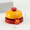 Campana Pequeña de Mano Mcdonald's, Campana de Respuesta, Campana de Servicio para Recepción, Campana de Mesa de Comedor, Campana de Llamada para Mascotas, Venta al por Mayor
