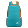 Nova Mochila Dobrável de Comércio Exterior Esportiva ao Ar Livre Lazer Bolsa de Pele Portátil Grande Capacidade Leve Mochila Esportiva