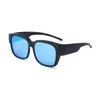 Gafas de sol con clip para gafas de prescripción de doble propósito Tr90 Gafas de visión nocturna para hombres y mujeres Gafas de sol polarizadas con clip para conducir