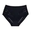 Bragas Sexy de Retazos Rayados Zeriluna, Ajustadas, Cómodas, Transpirables, de Cintura Alta, Sin Costuras, No Ceñidas