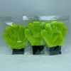 Guantes de Lavado de Autos de Felpa Doble Cara, Limpiador de Autos con Forma de Pata de Oso de Felpa, Limpieza con Espuma, Sin Daño a la Pintura, Guantes de Lavado de Autos de Cinco Dedos, Engrosados