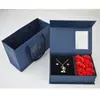 Flip 6 Caja de Regalo Rosas Caja de Empaque para Joyería Caja para Anillo de Collar Joyería Caja de Joyería Caja de Regalo para el Día de San Valentín
