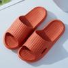 Pantuflas de casa para mujer verano interior antideslizantes silenciosas para el hogar de suela gruesa para pareja baño ducha de suela suave pantuflas para hombre