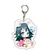 Man Yun Caçador de Demônios: Chaveiro de Pet Kimetsu No Yaiba Anime Inosuke Nezuko Acrílico Pingente para Bolsa de Estudante