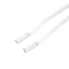 Correa de hombro de tela para ropa interior de 1,2 cm, 1,5 cm, 1,8 cm y 2,5 cm con borde cruzado, sujetador desmontable de alta elasticidad, accesorios que se pueden exponer