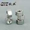 Gb6170 Acero Inoxidable 304 Tuerca Hexagonal Gruesa M4M5M6M8M10-M20 Tapa de Tornillo Hexagonal Tuerca Engrosada