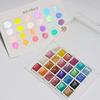 Shi color fábrica directa Acuarela perlada 24 colores viento y rili 2ml pintura sólida arte de uñas envoltura pintura de flores
