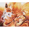 Fabricante de pintura al óleo digital DIY de mariposa nocturna, venta al por mayor, marco combinado sin marco, marco interior estirable, múltiples estilos, envío directo transfronterizo.