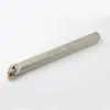 Barra Cortadora de Agujero Interno con Forma de Durazno CNC S16Q-Mwlnr08 Herramienta de Sujeción para Máquina Acero de Muelle de 95 Grados Herramienta de Mandrinado Interno Torno