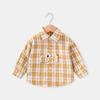 Ropa de Bebé, Camisas de Cuadros de Manga Larga para Niños, Tops para Niños y Niñas, Ropa Casual de Primavera y Otoño para Niños, Camisas para Niños