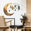 Lámpara colgante de luna creativa de comercio exterior para dormitorio, sala de estar, armario, dormitorio, decoración del hogar, pegatinas de pared autoadhesivas, venta al por mayor transfronteriza