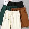 Pantalones deportivos nuevos holgados casuales de algodón compuesto Verano americano Simple versátil Pantalones cortos de cinco puntos Venta directa de fábrica