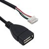 Cabo de dados usb2.0 para PH2.0 pino PH2.0 de 4 pinos para cabo USB2.0 pequena placa-mãe pino USB