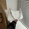 High-end portátil axila pequena quadrada saco feminino 2024 nova moda bolsa de ombro cross-border comércio exterior cabelo mensageiro bolsa