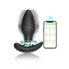 Control remoto inalámbrico tapón anal posterior APP balanceo rotación torsión vibración orgasmo masturbación masajeador AliExpress al por mayor