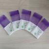 Bolsita de Lavanda Bolsa Aromática Bolsa Vacía para Sachet Ramo de Flores Secas Bolsillo Malla Transparente Lino de Algodón Bolsa para Sachet Bolsa