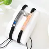 Pulseras de Pareja Transfronterizas Europeas y Americanas Su Reina Su Rey Aleación de Zinc Pulseras Tejidas Venta al por Mayor en Stock