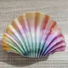 Novo Grampo de Cabelo de Concha Criativo de Nicho Transfronteiriço Grampo Simples Japonês para Parte de Trás da Cabeça Clipe de Tubarão de Praia de Verão