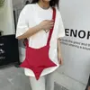 2025 Nueva Bolsa de Lona con Estrellas Estilo Coreano Bolsa de Color Sólido de Verano para Pareja Mejor Amiga Bolsa Cruzada al Hombro de Nylon para Mujer