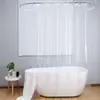 Cortina de Ducha Eva de Alta Calidad Más Vendida Transfronteriza Cortina Divisoria de Baño Ojal Antióxido Cubo de Agua Cortina de Baño a Prueba de Humedad
