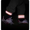 Bandas Reflectantes para Piernas para Deportes al Aire Libre, Brazaletes, Correas para Piernas para Correr de Noche, Ciclismo, Ciclismo de Montaña
