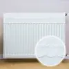 Nueva cubierta de encaje para radiador a prueba de polvo para decoración del hogar, cubierta de radiador universal a prueba de polvo, personalizable