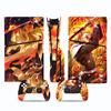 Pegatina de la versión en CD-ROM de PS5slim, pegatina de la versión digital delgada, animación de Neil Ghost Blade esmerilada sin pegamento
