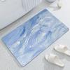 Alfombrilla de Piso de Barro Diatómico de PU Alfombrilla Absorbente para Pies de Baño Alfombrilla Antideslizante de Baño Cocina Accesible Alfombrilla de Entrada de Lujo Impresión en Piso