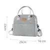 Nova Bolsa Térmica de Tecido Oxford, Bolsa de Gelo para Uso Externo, Bolsa Térmica Portátil Espessa, Bolsa para Refeição, Bolsa para Refeição de Levar, Bolsa Bento