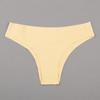 Verano Sudamericano Tanga de Rango Amplio para Mujer Sexy Levantamiento de Cadera Sexy Bikini Ropa Interior para Mujer Pantalones T Mono Entrega