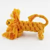 Brinquedo de Corda de Algodão Resistente a Mastigação para Cachorros, Brinquedos para Cães de Porte Pequeno e Médio, Brinquedo de Nó de Corda, Conjunto de Frisbee Suprimentos para Animais de Estimação