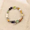 Pulseiras de Cerâmica com Designs Culturais e Criativos de Atrações Turísticas, Pulseiras Artesanais de Contas, Lembrancinhas Estilo Chinês, Joias Decoradas à Mão, Acessórios para Presente, Atacado de Fabricantes