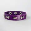 Pulsera de Hueso de Calle Americana Sexy Subcultura Estilo Punk Pulsera Diseño Lindo de Nicho Pulsera de Cuero