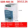 Fuente de alimentación conmutada para carril DR/MDR/NDR/EDR/SDR/WDR 5V12V24V36V de salida AC a DC