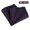 Traje de Vestido Estilo Coreano Lenço de Bolso Venda por Atacado Lenço de Bolso para Terno Masculino Lenço Quadrado Pequeno Acessórios de Vestuário Masculino Toalha de Peito de Poliéster