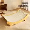 Sisal Cat Scratch Board Resistente ao desgaste e anti-migalhas Sofá anti-arranhões para proteger gatos Cat Nest integrado Cat Paw Pad vertical resistente a riscos