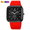 Reloj Cuadrado Simple Retro Skmei para Mujer, Moda Versátil Compacto de Cuarzo del Fabricante para Estudiantes