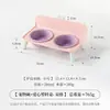Tigela para Pet de Cor Sólida com Borda Protetora e Suporte Tigela de Cerâmica para Gato Tigela para Cachorro Tigela de Alimentação Anti-tombamento Tigela de Água para Gato Tigela de Comida para Gato Venda por Atacado